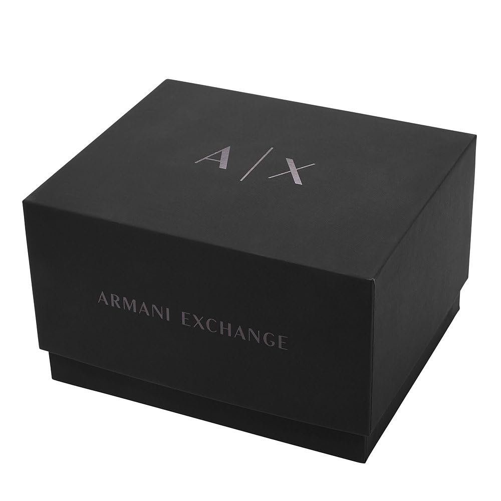 Reloj Armani Exchange para Mujer – Cuarzo, 3 Agujas, Caja 36 mm, Correa de Acero Inoxidable Bicolor Plata y Oro