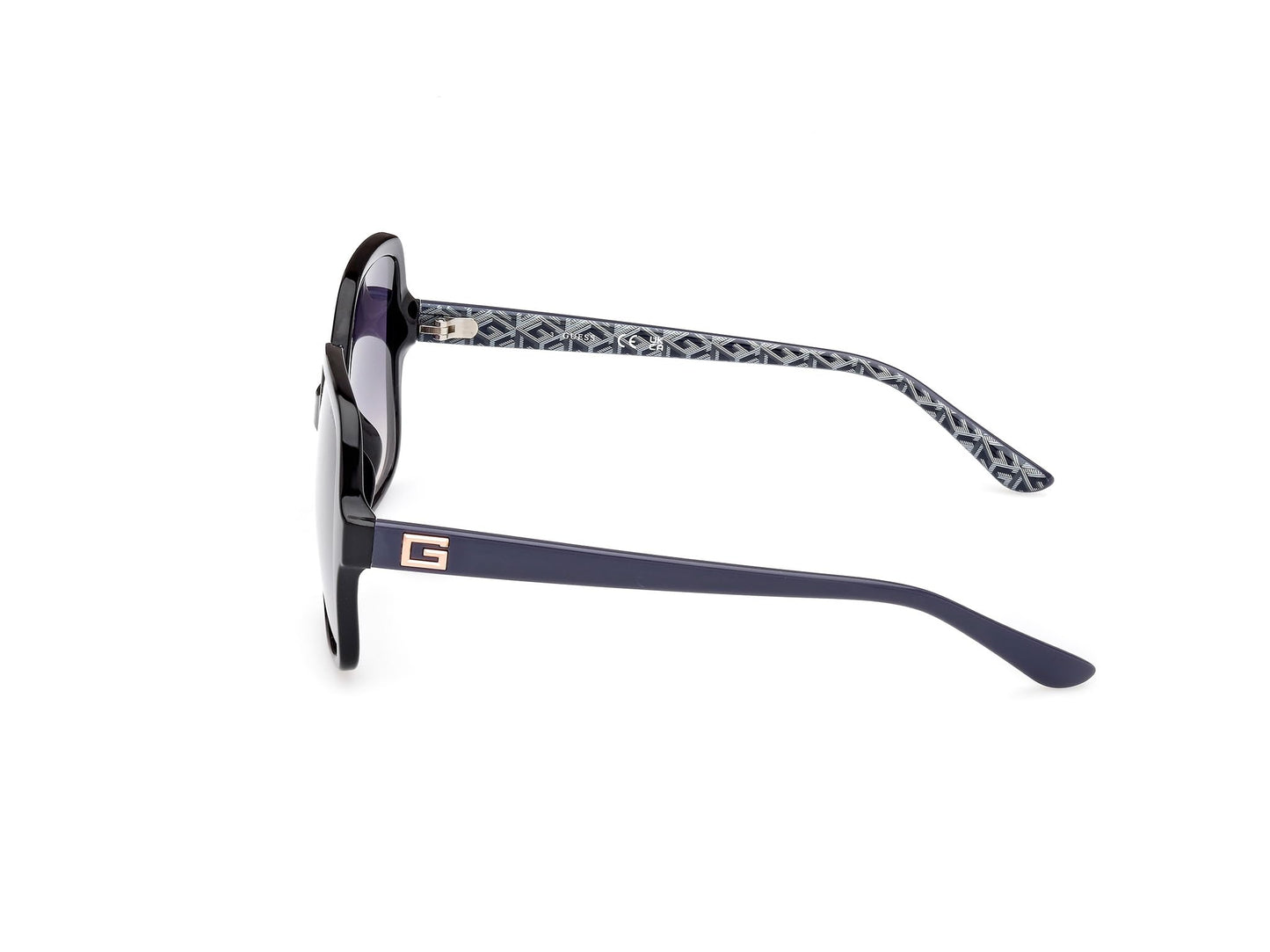 Gafas de Sol Mujer GUESS GU7921-H – Color Negro Brillante, Lentes 53,9 mm, Protección UV400