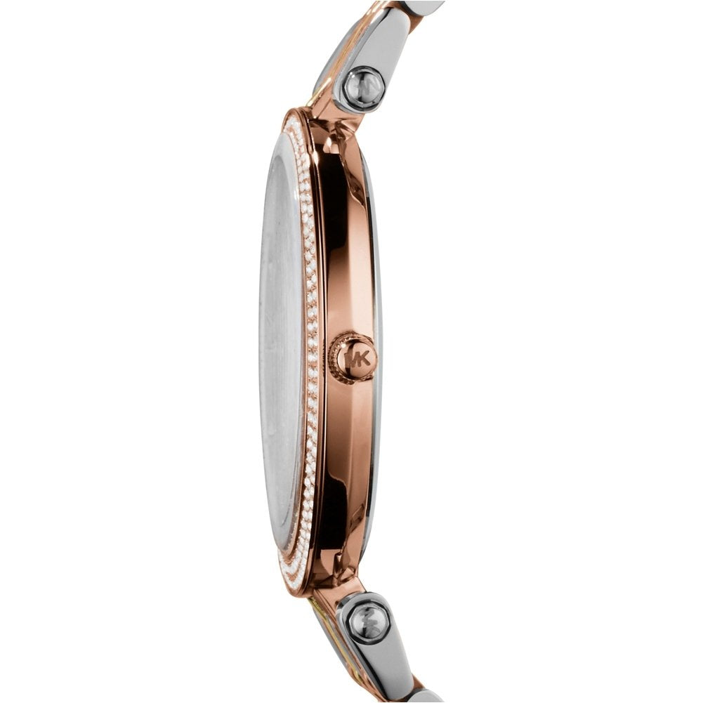 Reloj Michael Kors MK3203 para Mujer – Movimiento de Cuarzo, Caja 39 mm, Acero Inoxidable Dorado