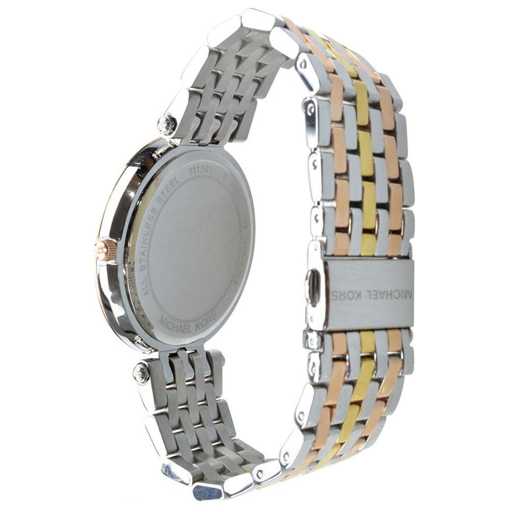 Reloj Michael Kors MK3203 para Mujer – Movimiento de Cuarzo, Caja 39 mm, Acero Inoxidable Dorado
