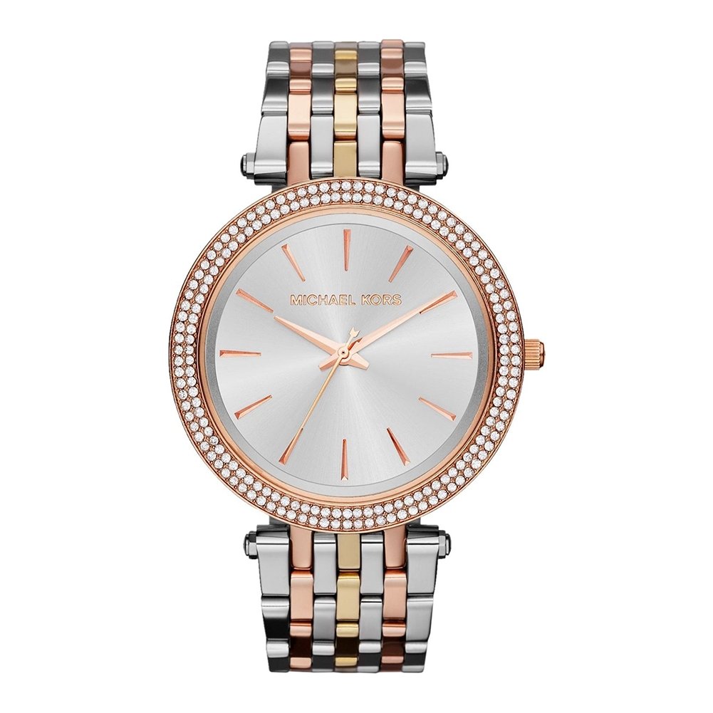 Reloj Michael Kors MK3203 para Mujer – Movimiento de Cuarzo, Caja 39 mm, Acero Inoxidable Dorado