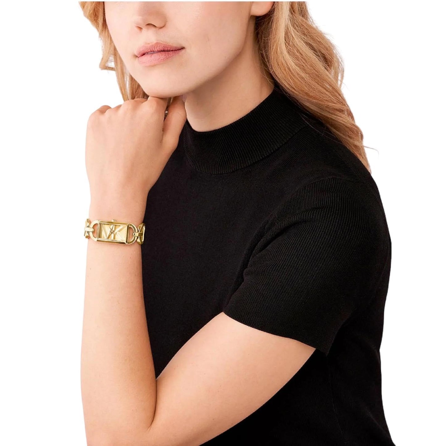 Reloj Michael Kors Empire MK7406 para Mujer – Movimiento de Cuarzo, Caja de Acero Inoxidable