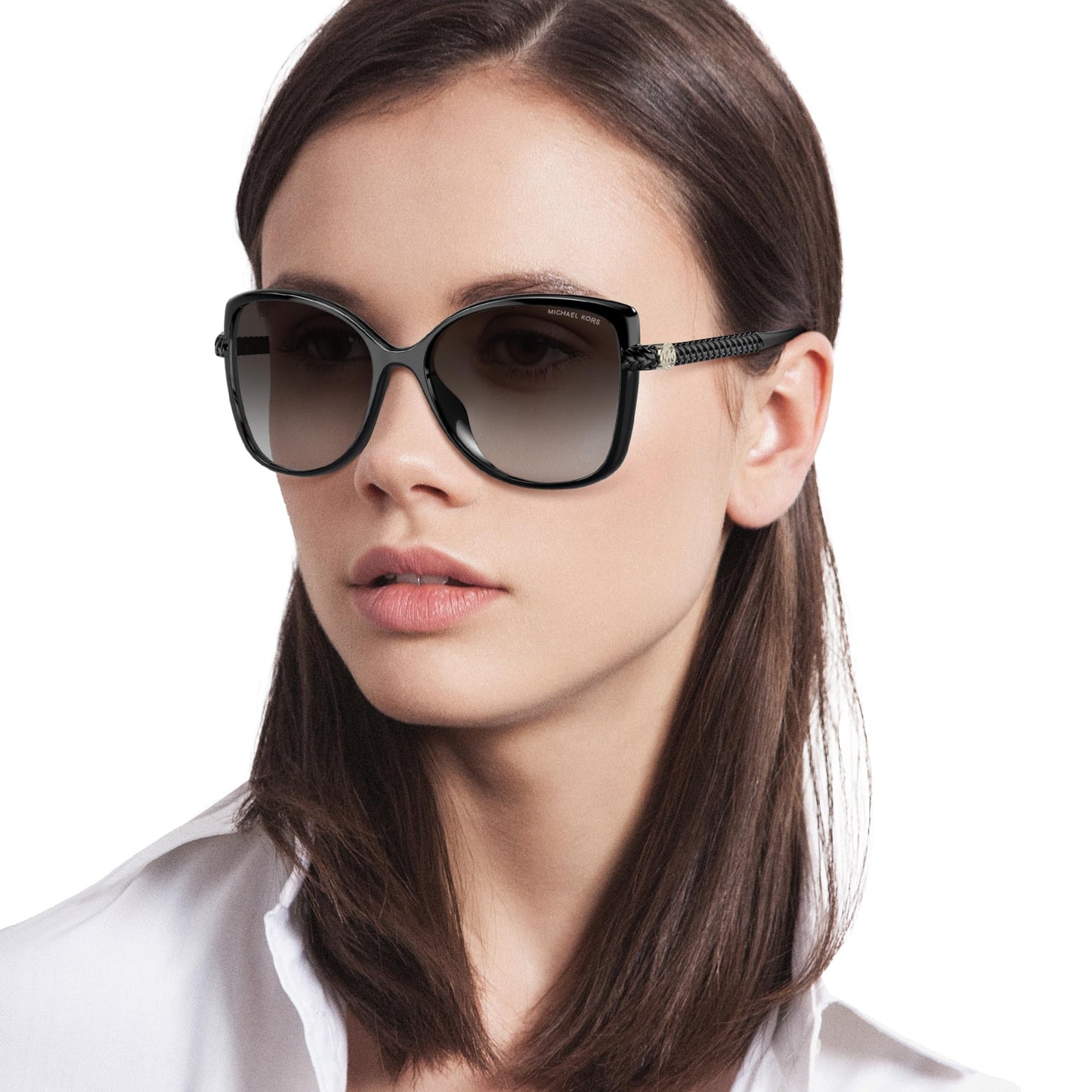 Gafas de Sol Mujer MICHAEL KORS MK2181U-30058G – Talla 57 EU, Montura Elegante, Protección UV400