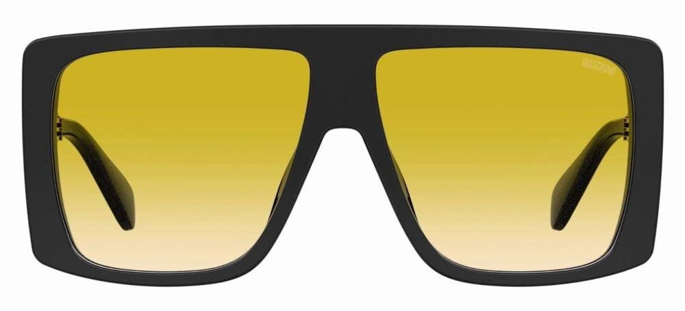 Gafas de Sol Mujer MOSCHINO MOS119/S – Montura Negra con Detalles Amarillos, Lentes Degradadas 59 mm, Protección UV400          Demander à ChatGPT