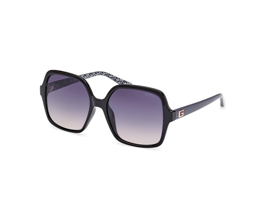 Gafas de Sol Mujer GUESS GU7921-H – Color Negro Brillante, Lentes 53,9 mm, Protección UV400