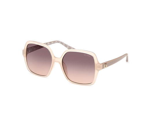 Gafas de Sol Mujer GUESS GU7921-H – Montura Beige Brillante, Lentes 53 mm, Protección UV400          Demander à ChatGPT