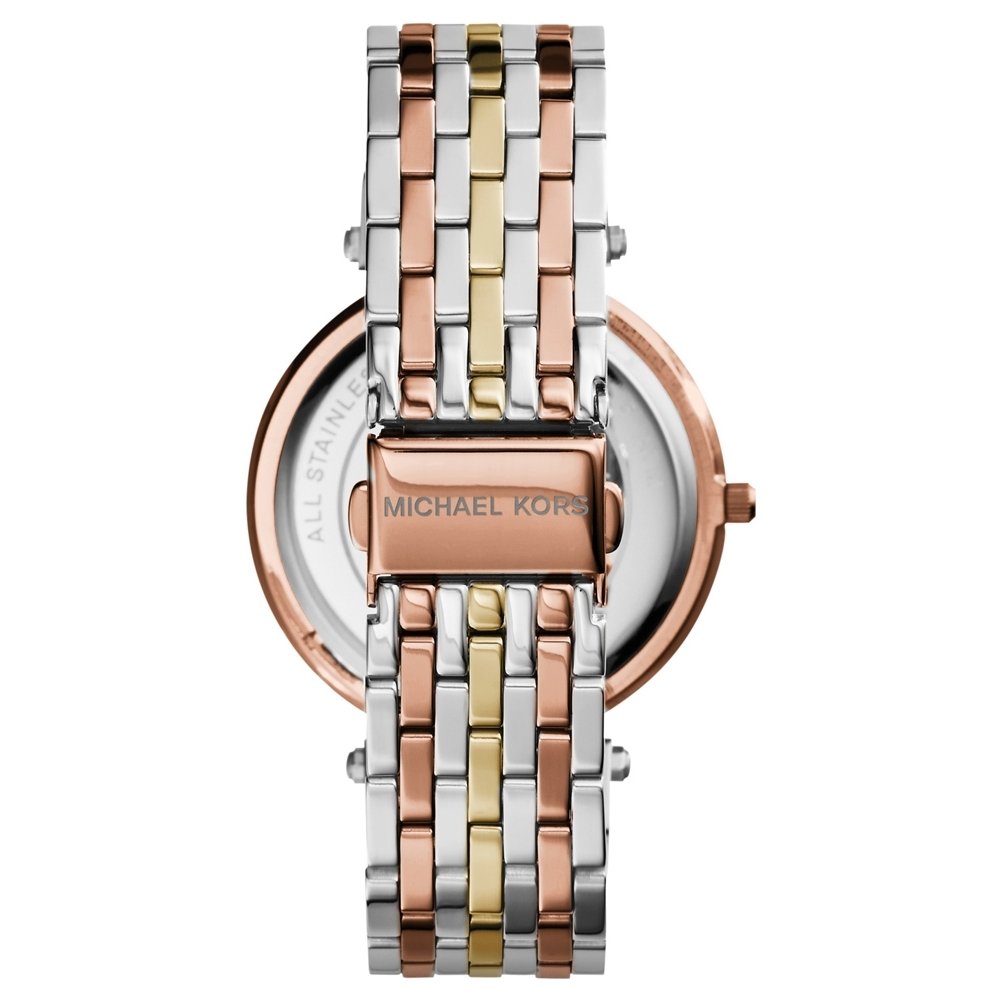 Reloj Michael Kors MK3203 para Mujer – Movimiento de Cuarzo, Caja 39 mm, Acero Inoxidable Dorado