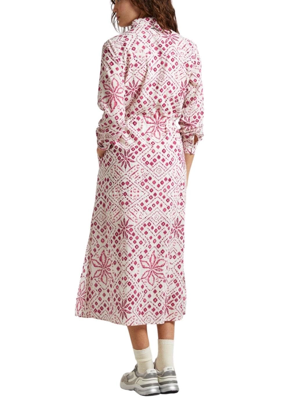 Vestido Blanco para Mujer – Pepe Jeans Paz, Talla XL