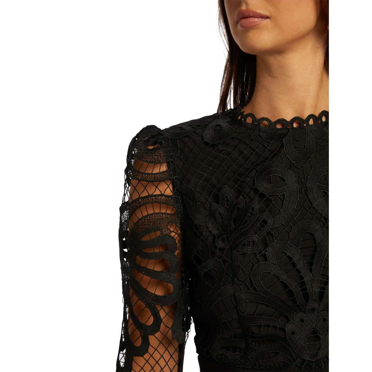 Vestido Negro para Mujer – Morgan 242-Roslax, Talla 38