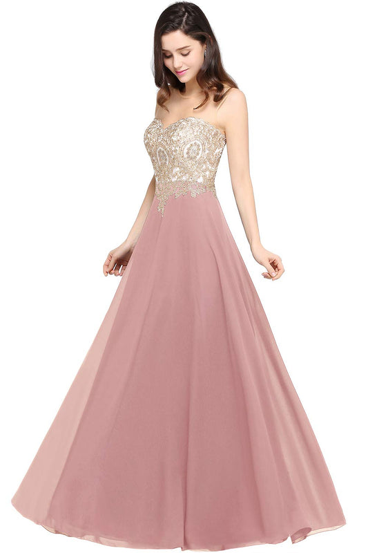 Vestido de Noche Largo para Mujer con Espalda Descubierta – Elegante y Sexy – Color Rosa Intenso – Misshow, Talla 4